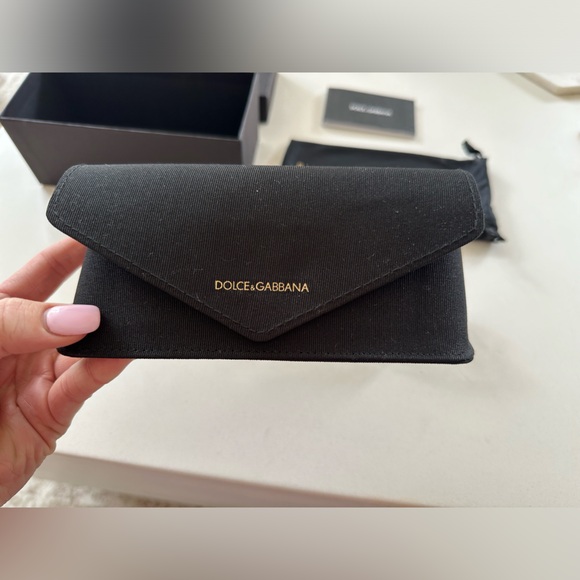 Dolce & Gabbana Sunglasses NEW, NEVER WORN (DG4384 53MM in Black & Gold) - Picture 7 of 14